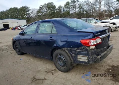 2013 Toyota Corolla Base z USA, uszkodzony, nr VIN 2T1BU4EE9DC084582